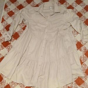 Torrid Cream Midi Dress